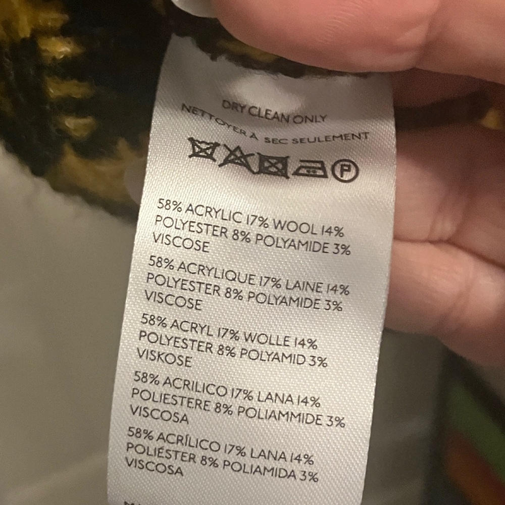 Anthropology Pilcro Black and White Patterned Sweater - Picture 6 of 9